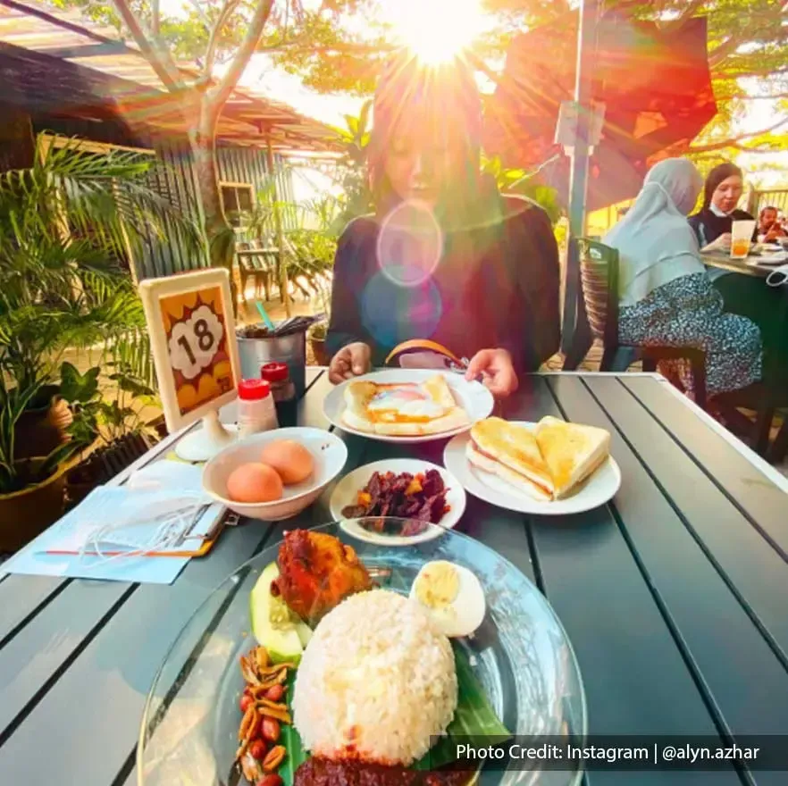 Local breakfast food in Port Dickson