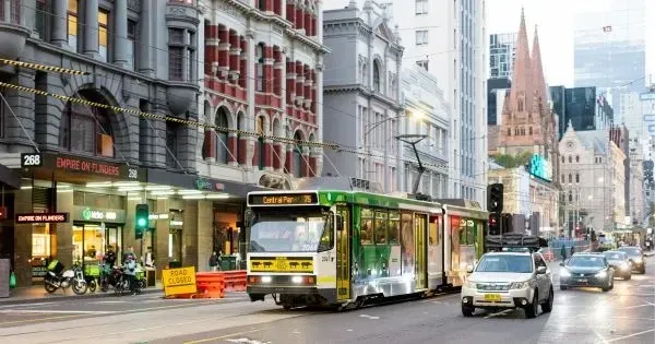 Free Tram Zone, Flinders Street, Melbourne CBD