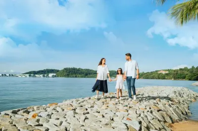 Family exploring the waterfront together - Lexis Hibiscus Port Dickson