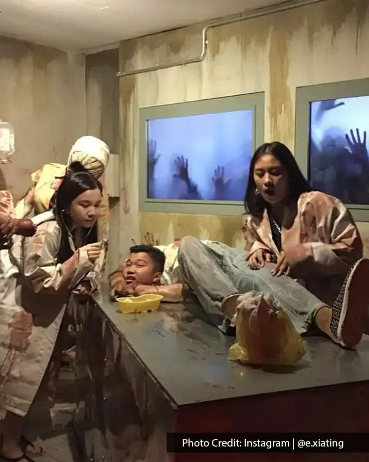 Creepy hospital setting at Ghost Museum Penang – Lexis Suites Penang