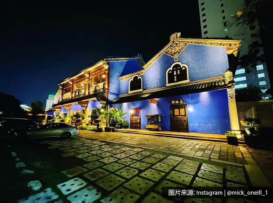 张弼士故居夜间街景- 槟城丽昇豪华酒店
