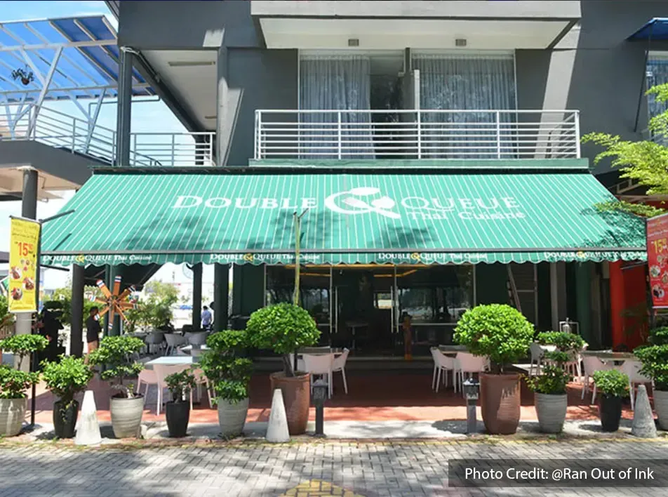 Double Queue Thai Cuisine, one of the best halal restaurant near to Lexis Hibiscus Resort