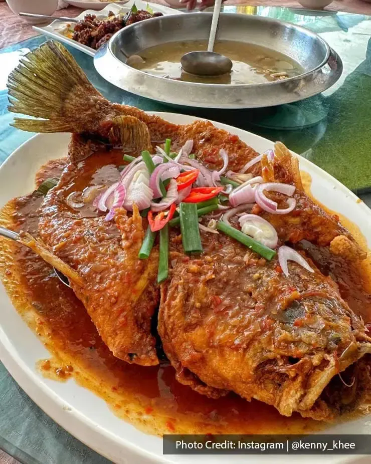 Spicy and sour fish - Lexis Hibiscus Port Dickson