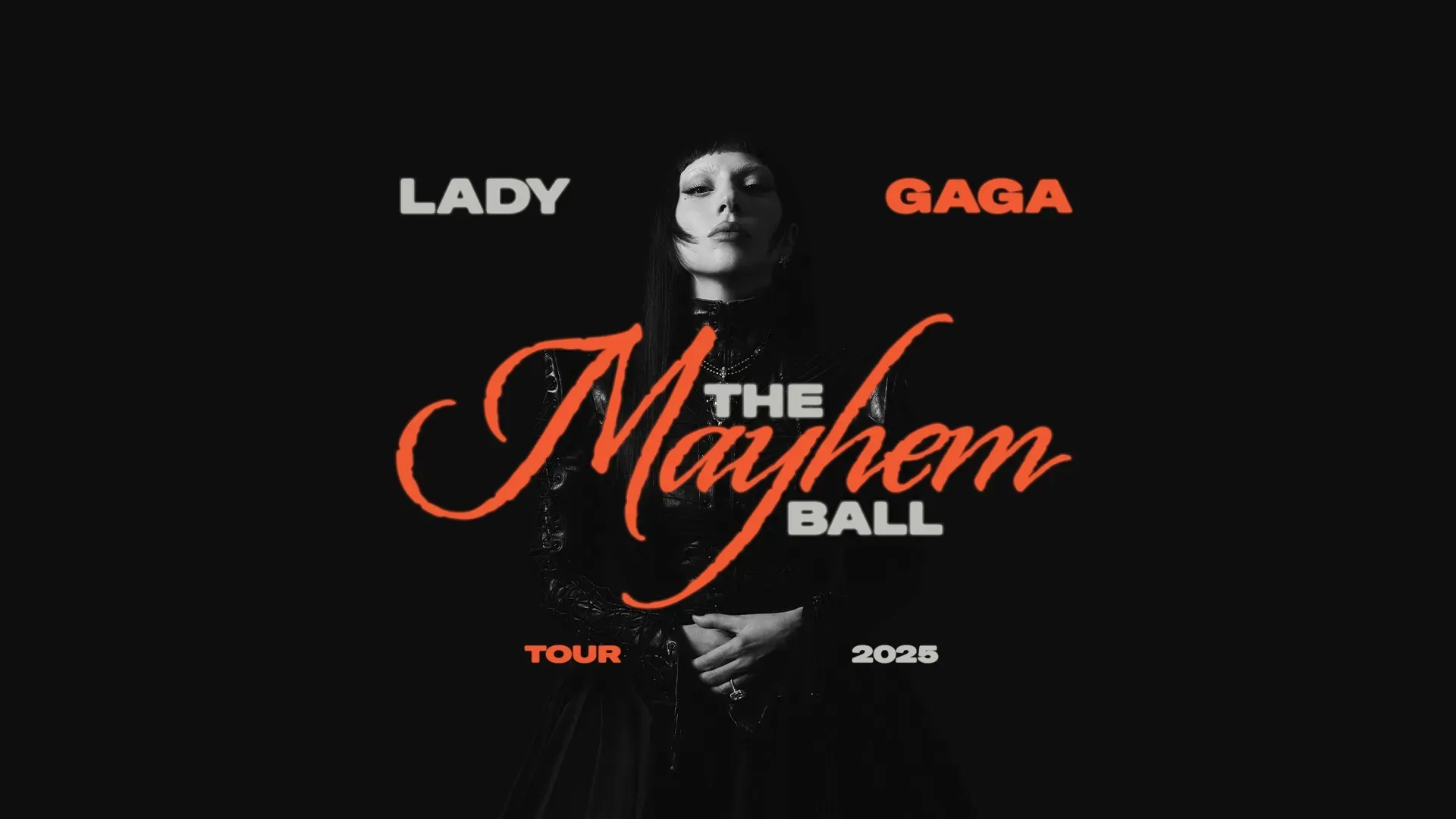 Lady Gaga performing in Accor Stadium poster used at Pullman Sydney Olympic Park