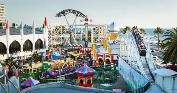 Aerial view of Luna Park