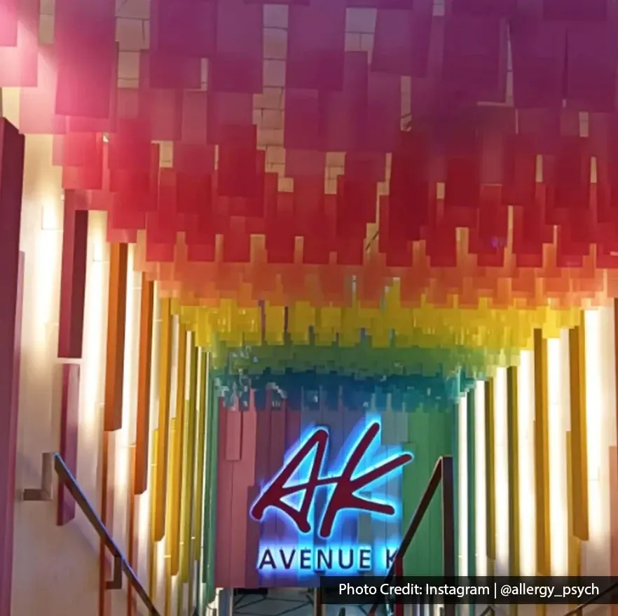 Avenue K luxury shopping mall entrance near KLCC in Kuala Lumpur