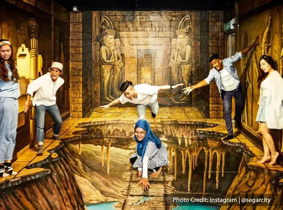 Adventure theme 3D art gallery