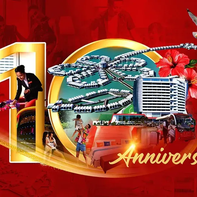 Lexis Hibiscus celebrates 10th Anniversary with Thank You Sale 2025 - Lexis Hotels & Resorts