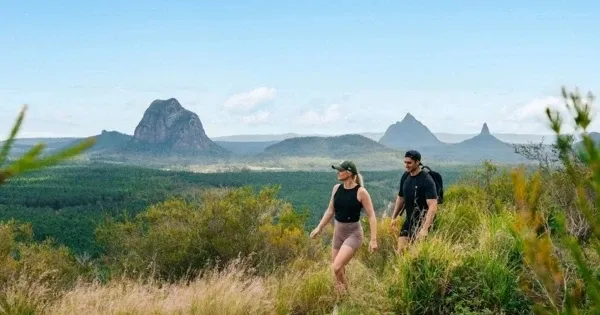 A couple hikes through the Glass House Mountains