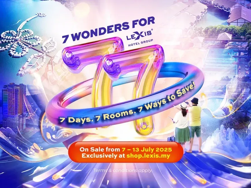 Surprise yourself with wonder-ful savings from 7 – 13 July 2025, exclusively at shop.lexis.my!