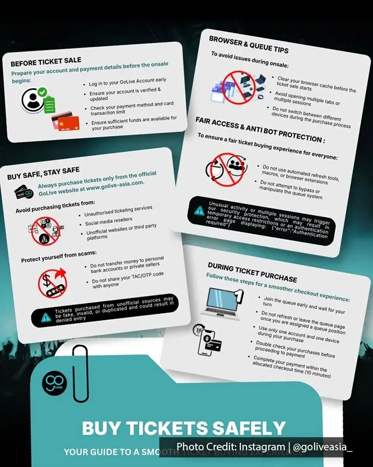 Safe ticket buying guide with online purchase advice