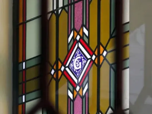Heritage Stay - The Grace Hotel stained glass window