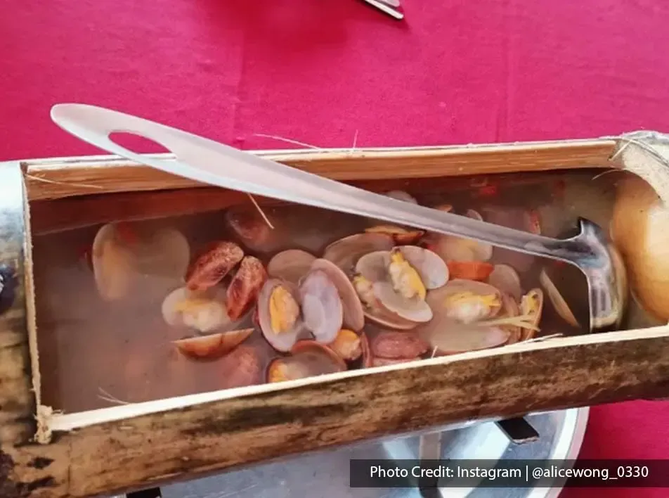 Bamboo clam soup - Lexis Hibiscus Port Dickson
