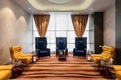 VIP area with armchairs and carpet – Lexis Hibiscus Port Dickson