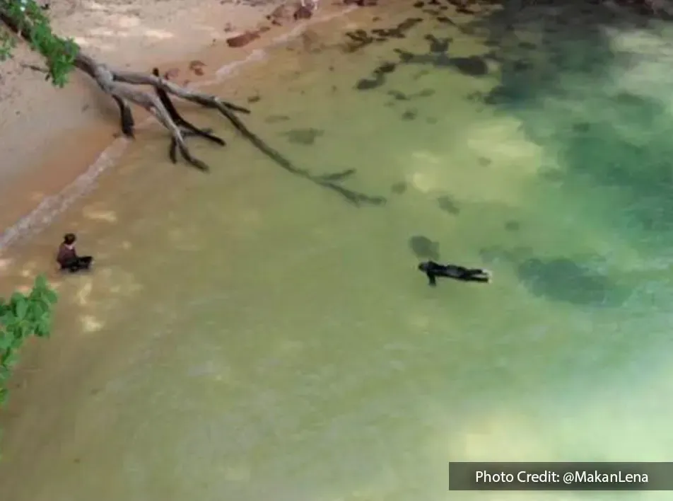 Bird eyes view of a beach from Port Dickson - Lexis Hibiscus