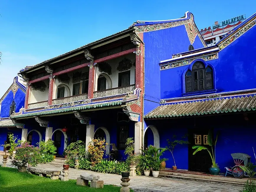 Exterior view of the iconic Cheong Fatt Tze Mansion, showcasing its traditional architecture - Lexis Suites Penang