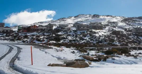 The alpine village at Ben Lomand National Park, Tasmania.