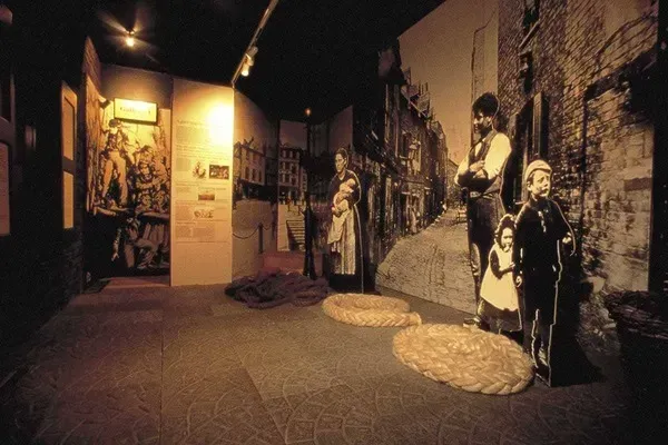 Explore interactive displays at the Migration Museum in Adelaide