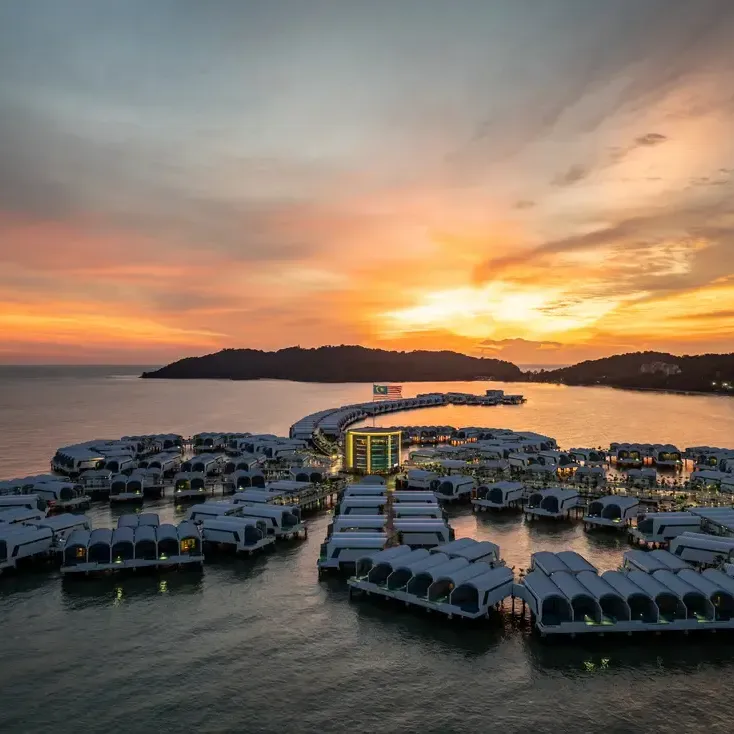 Evening view of Lexis Hibiscus Port Dickson resort - Lexis Hotels & Resorts