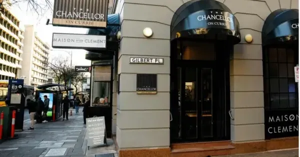 Exterior of The Chancellor on Currie