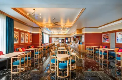 Dining area at Coralz Bistro with modern decor - Lexis Hibiscus Port Dickson