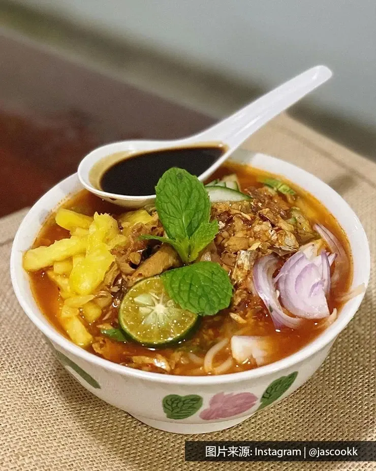 槟城美食: 亚参叻沙 - 槟城丽昇豪华酒店