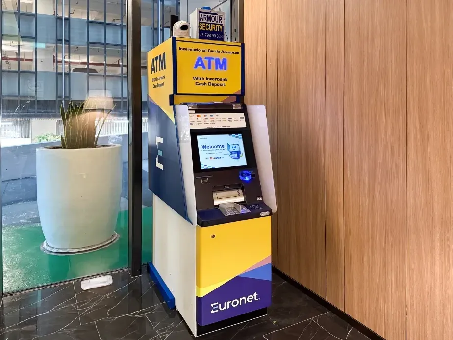 An ATM machine located in the lobby of Imperial Lexis Kuala Lumpur - Imperial Lexis Kuala Lumpur