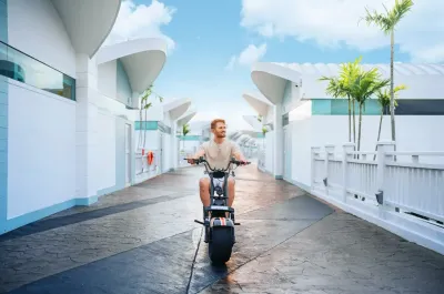 Fun bicycle ride under the nice weather - Lexis Hibiscus Port Dickson