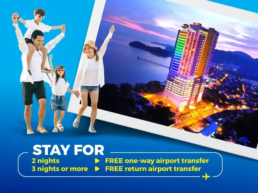 Enjoy 5% off Best Available Rates and complimentary airport transfer with a minimum 2-night stay - Lexis Suites Penang