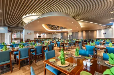 Modern dining area at roselle coffee house - Lexis Hotels & Resorts