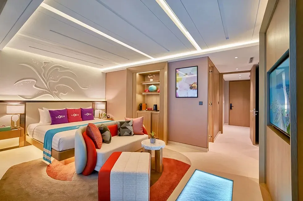 Show unit of one of the bedrooms at Lexis Hibiscus Port Dickson 2