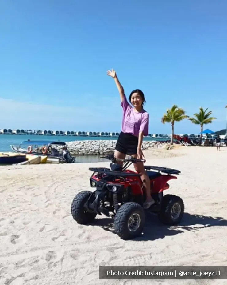 Take a picture at our iconic ATV rides here in Lexis - Lexis Hibiscus PD