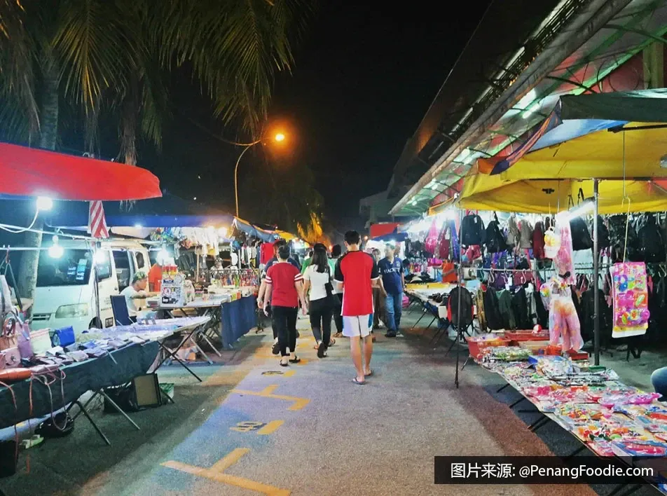 丹绒武雅夜市 - 槟城丽昇豪华酒店