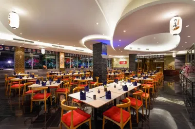 Modern dining area at UMI japanese restaurants– Lexis Hibiscus Port Dickson