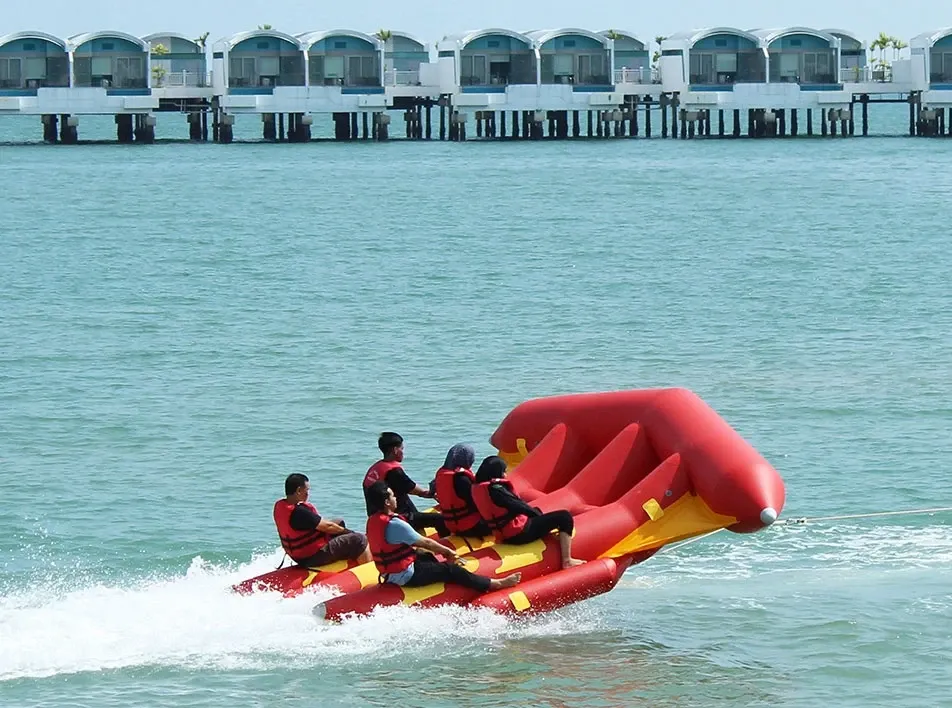 We offer water activities such as sea flying fish - Lexis Hibiscus