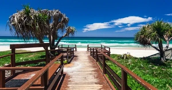 Gold Coast Beach near Brisbane