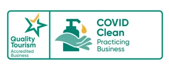 Quality Tourism Accredited Business - COVID Clean Practicing Business